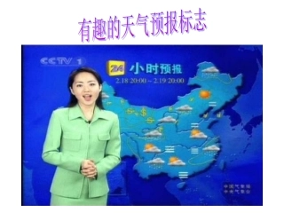 有趣的天气预报标志MicrosoftPowerPointPresentation