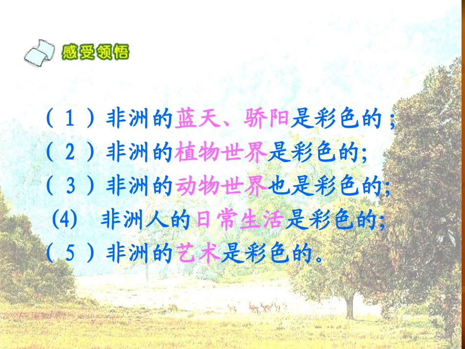 彩色的非洲 (2)_第3页