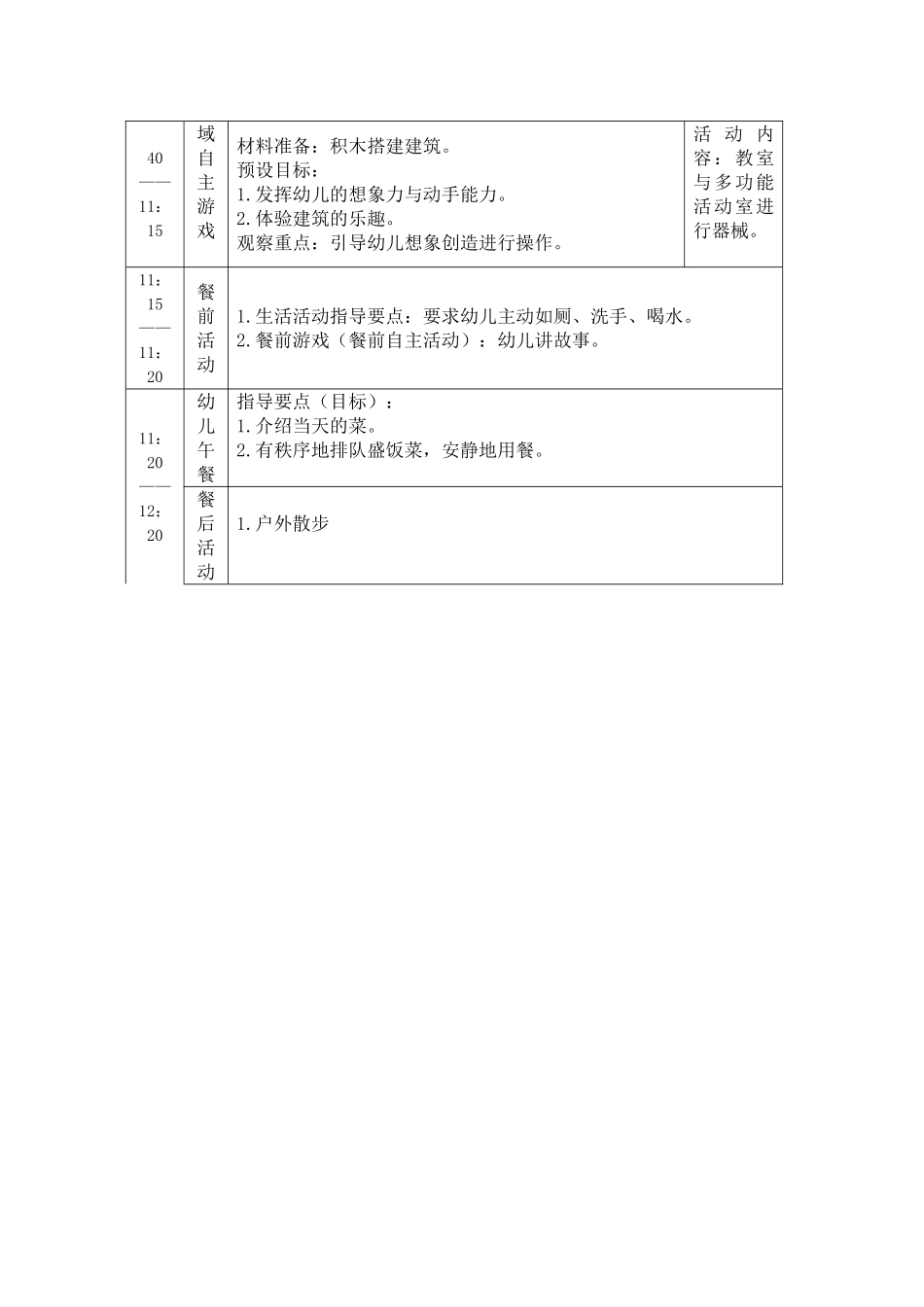中青湖托幼中心教师半日活动计划表2014000000045下_第2页