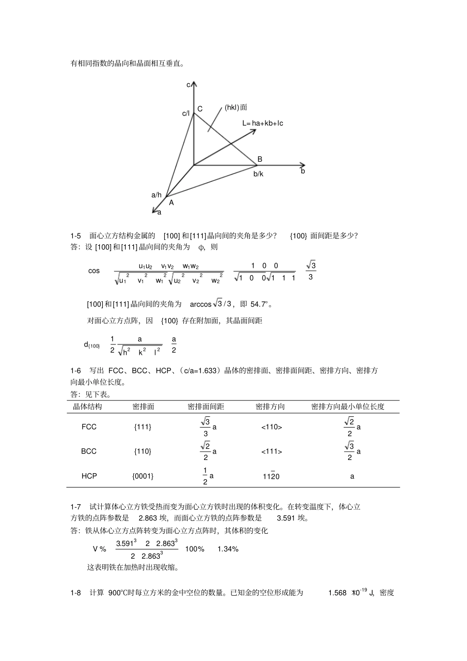 材料科学基础-张代东-习题答案_第2页