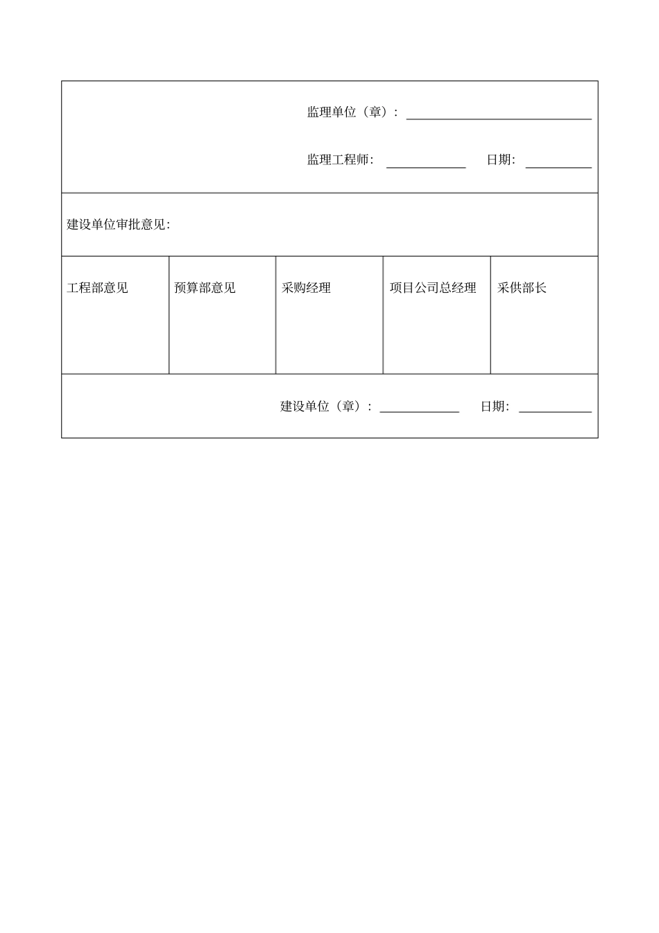 材料设备核价审批表标准表格_第3页