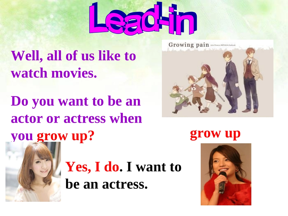 2013新版人教新目标英语八年级上册unit_6_I'm_going_to_study_computer_science1a-1c_第3页