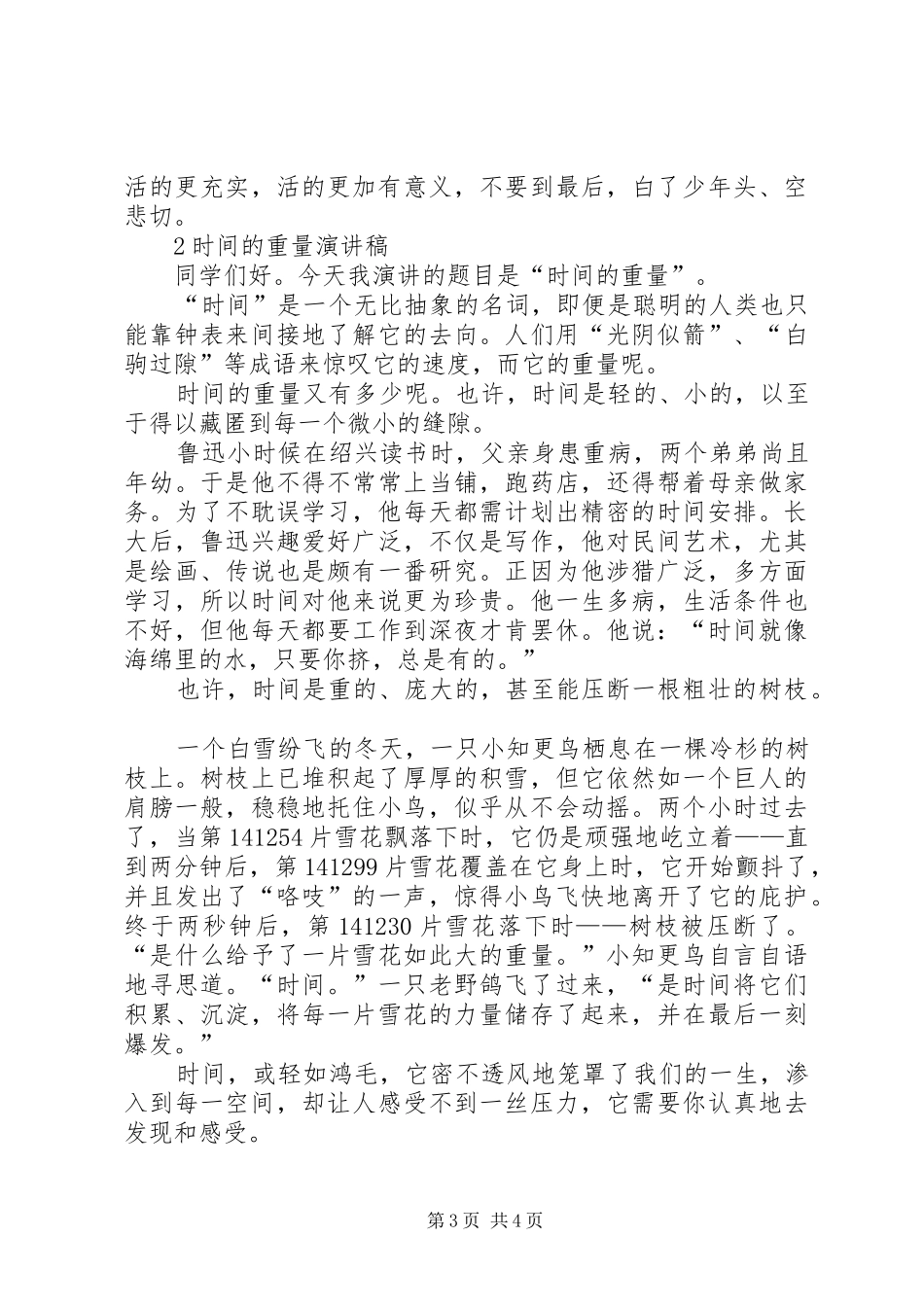 时间的重量演讲稿范文_第3页