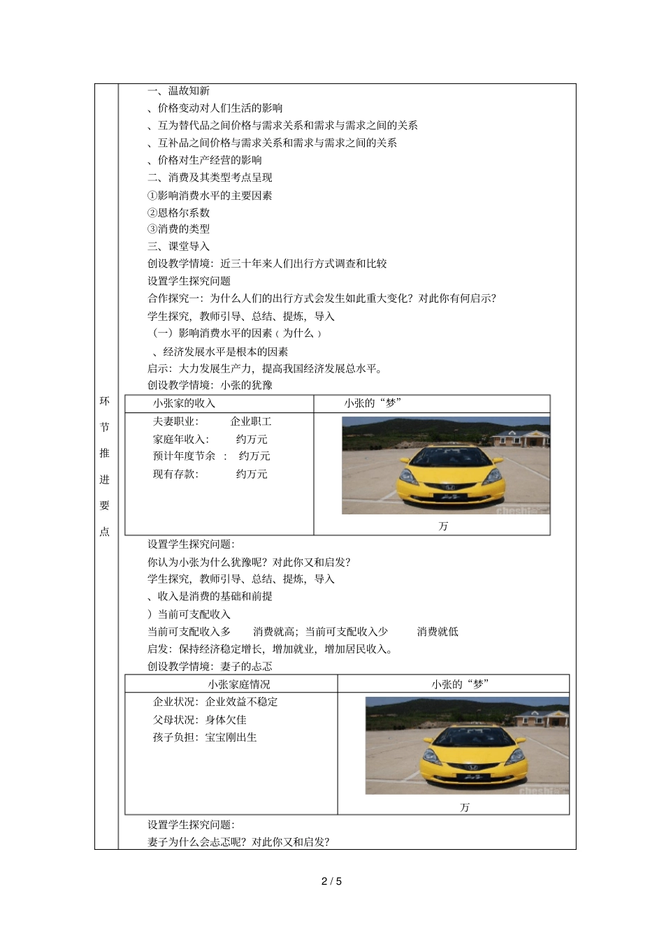 杭州余杭第二高级中学集体备课提纲_第2页