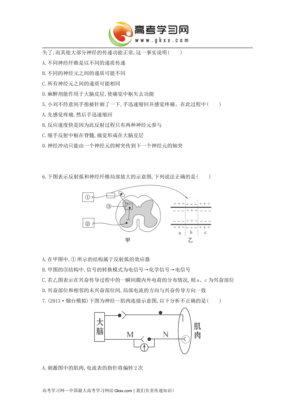 通过神经系统的调节_第2页