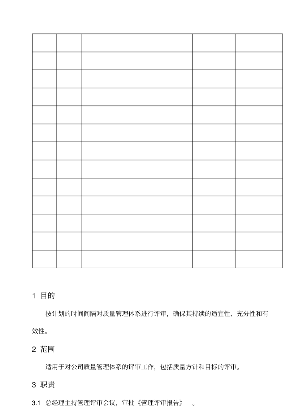 某公司管理评审修改控制程序_第2页