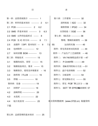 某印刷电路板及SMD制造公司新员工培训手册69