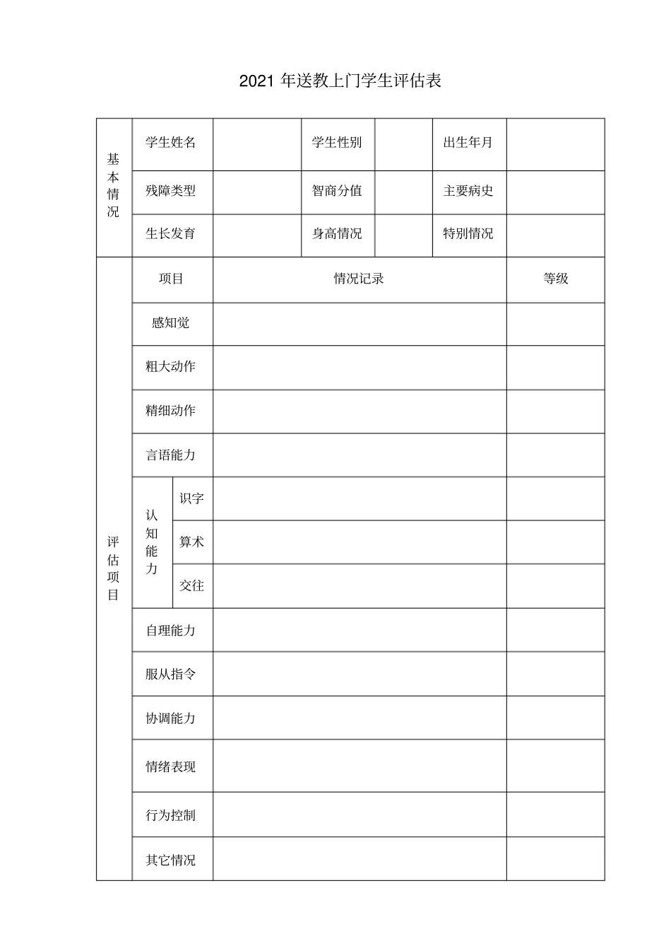 某某送教上门评价表最新文档_第2页
