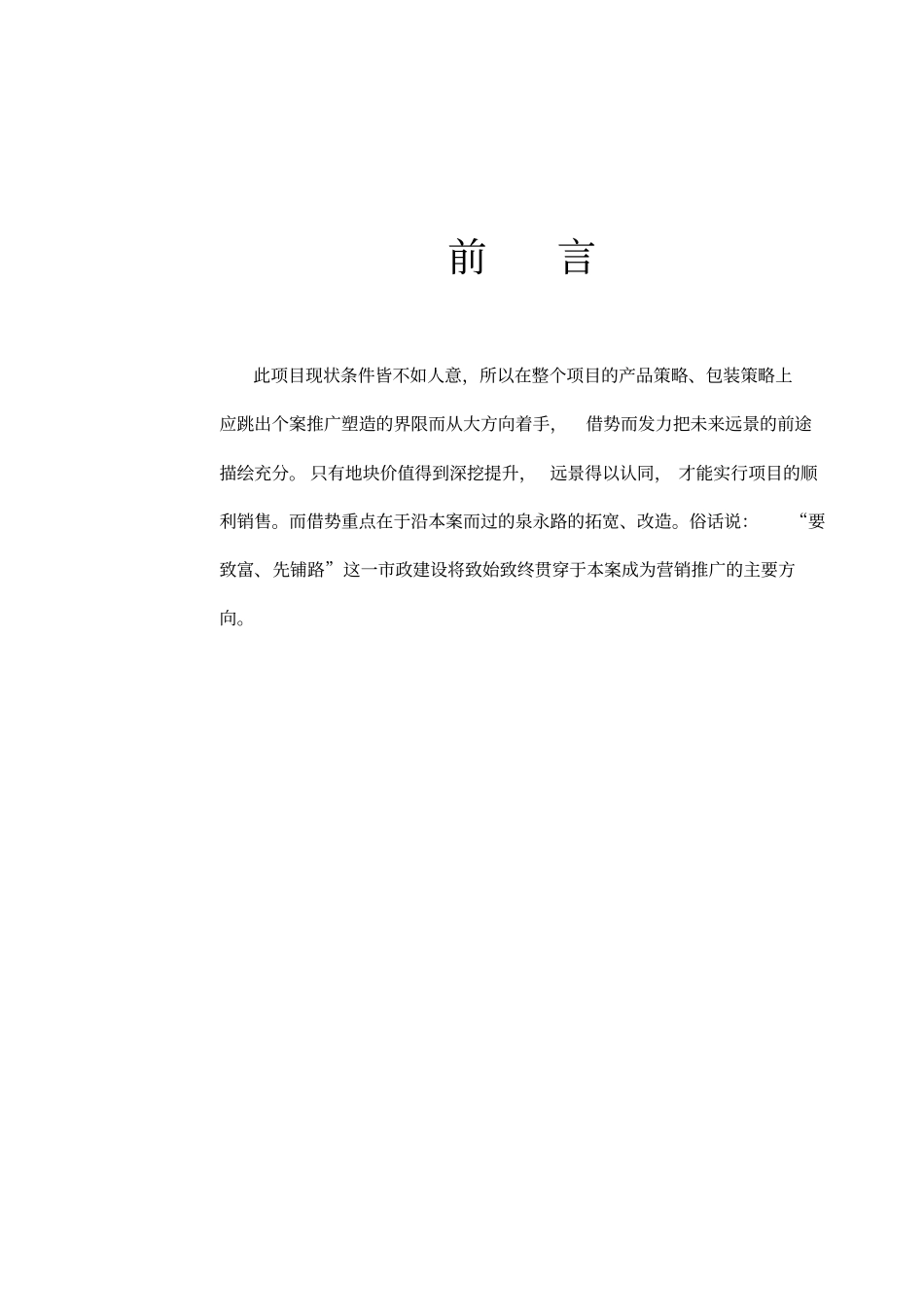 某特产品商业街推广计划书_第1页