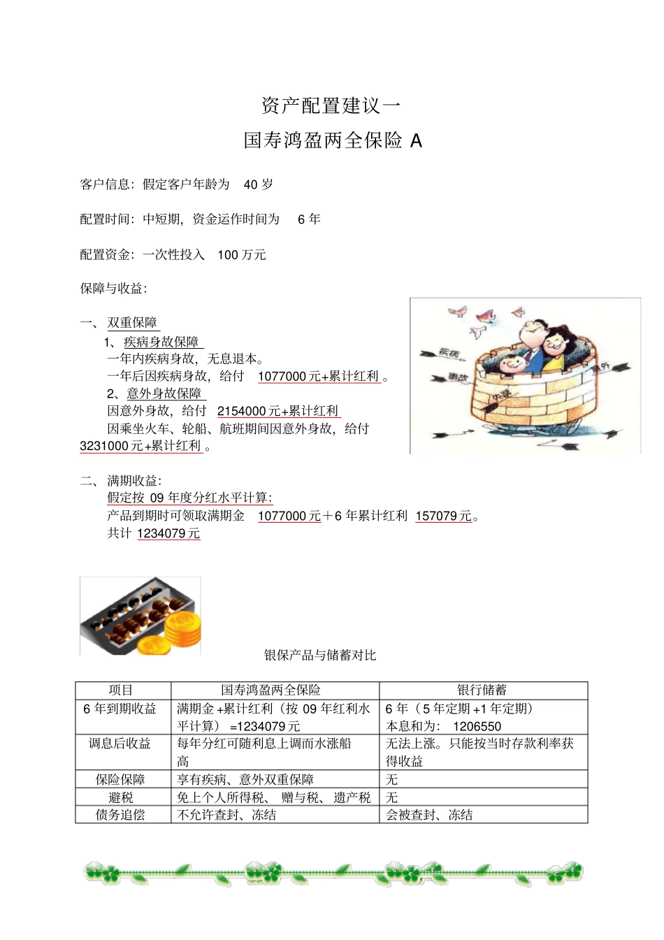 某银行银保产品计划书_第3页