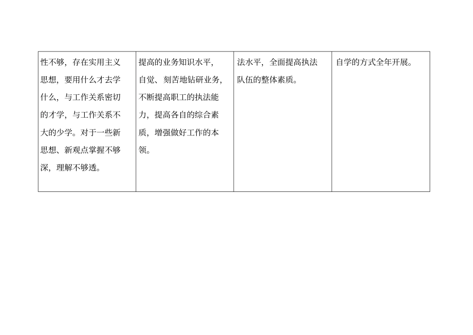 查摆和解决突出问题台账_第3页