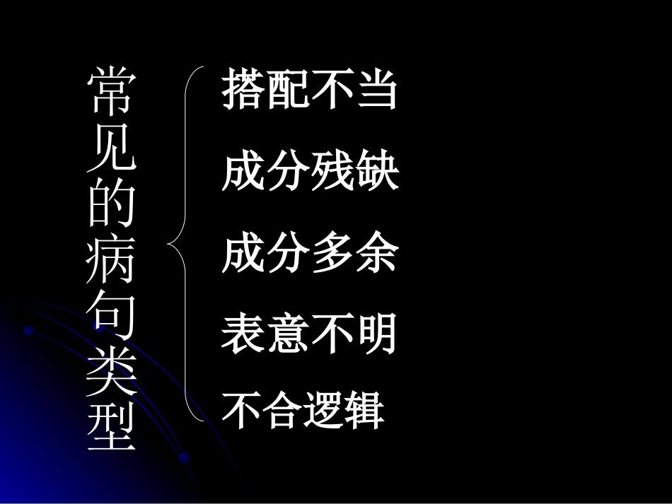 专题复习－－修改病句1_第3页