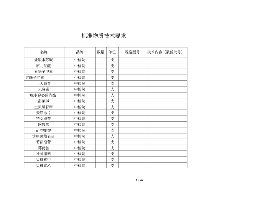 标准物质技术要求_第1页