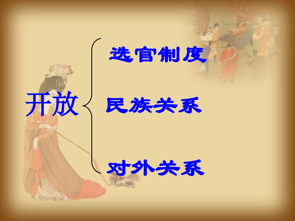 七年级历史下册第一单元繁荣与开放的社会复习课件_第3页