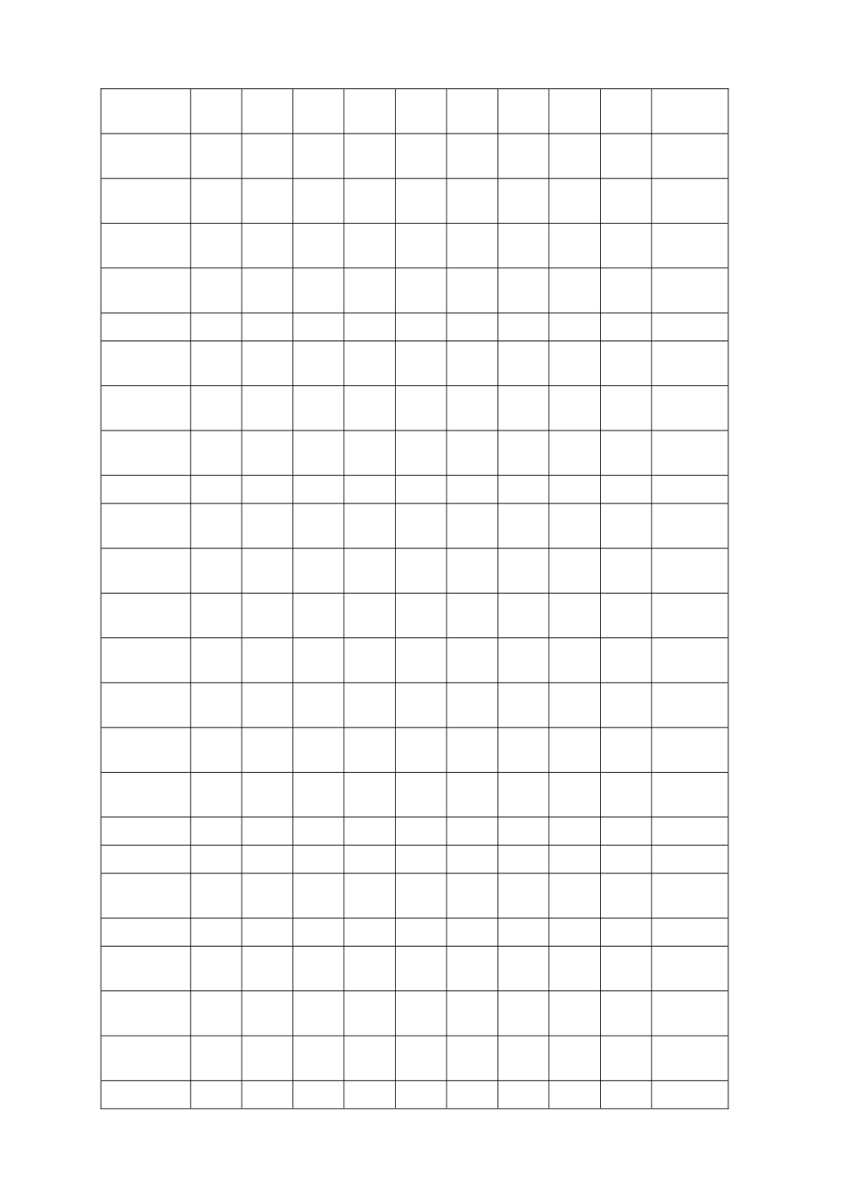 教学质量检测成绩统计表_第2页