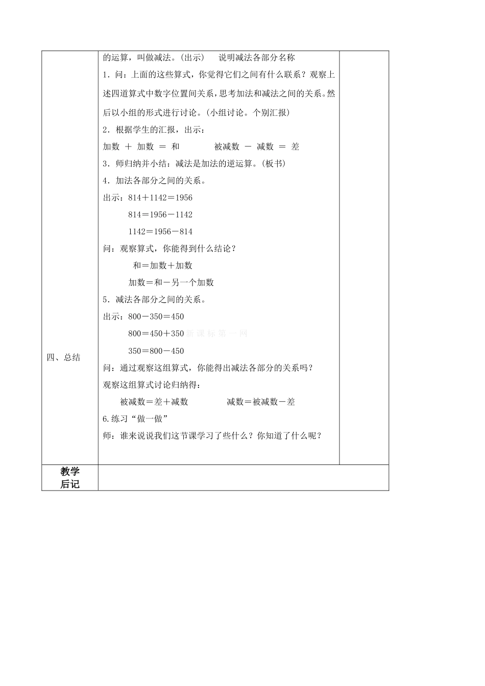 加减法的意义和各部分间的关系_第2页