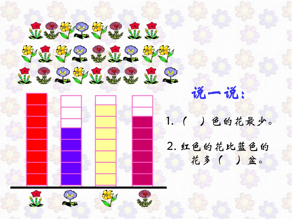 人教一年级数学下册课件_统计_第3页