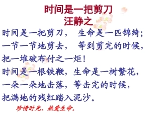 《爸爸的花落了》课件 (2)