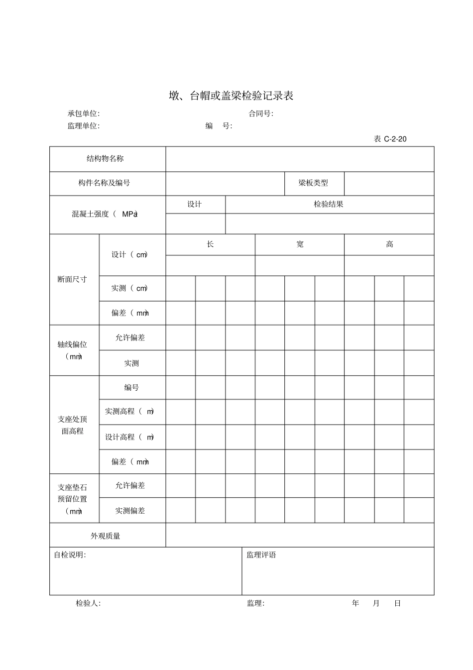 桥梁台帽模板安装、台帽钢筋、台帽表格模板_第3页