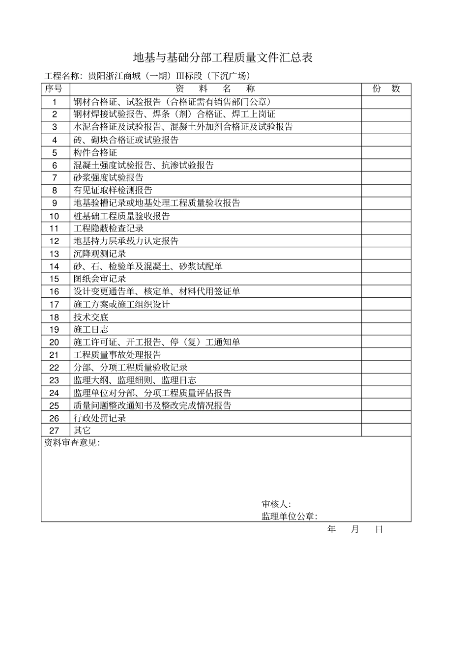 桩基、基础、主体工程质量验收报告_第2页