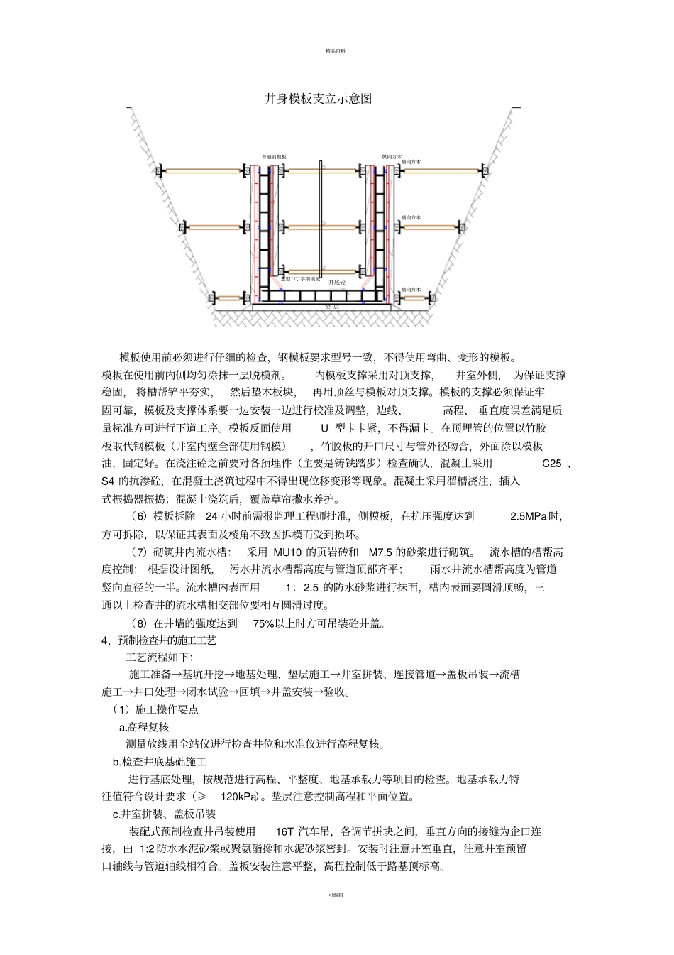 检查井施工方案_第2页