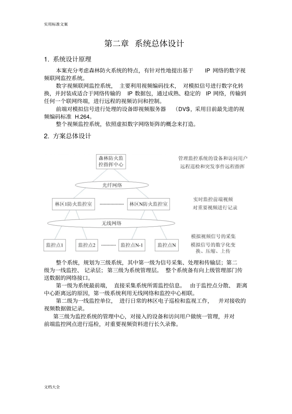 森林防火监控系统技术方案设计_第3页