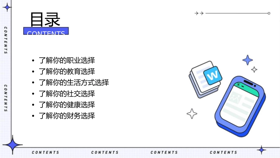 了解你的各种选择课件1_第2页