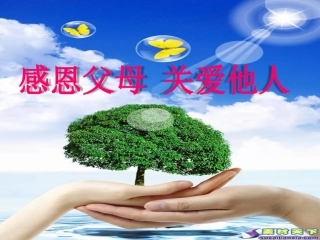 《感恩父母关爱他人》主题班会_新