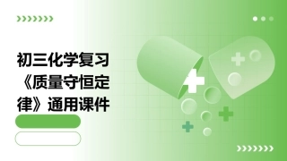 初三化学复习《质量守恒定律》通用课件