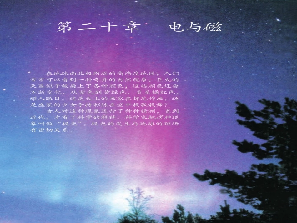 磁现象磁场 课件_第1页