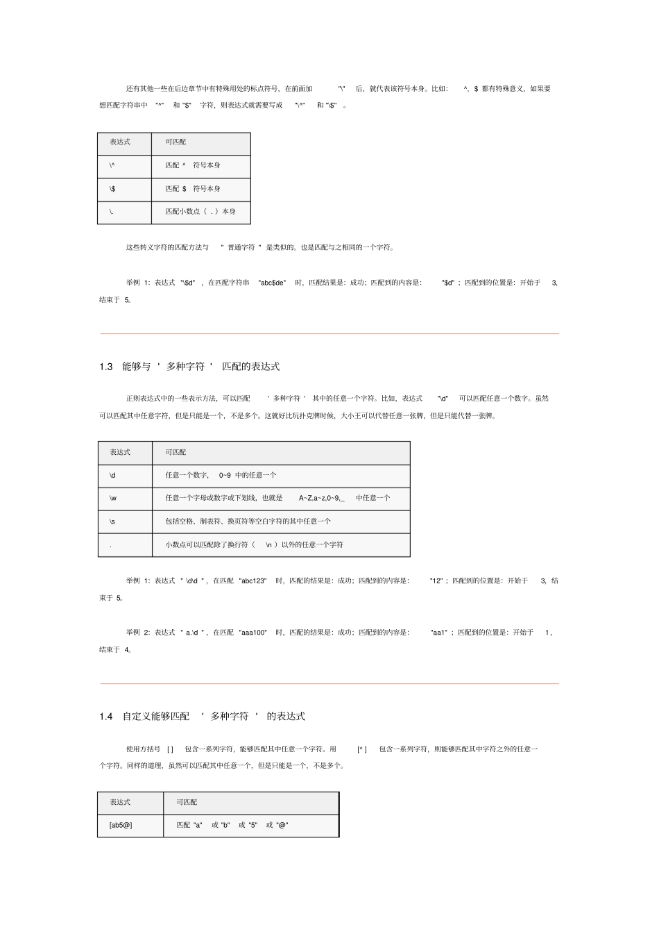 正则表达式入门教程VBA_第2页