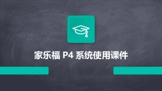 家乐福P4系统使用课件