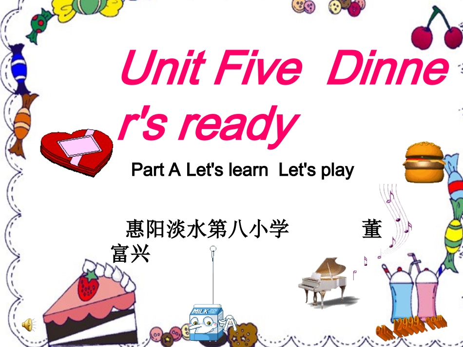 新版PEP3unit5Dinner'sreadyAlearn_第1页