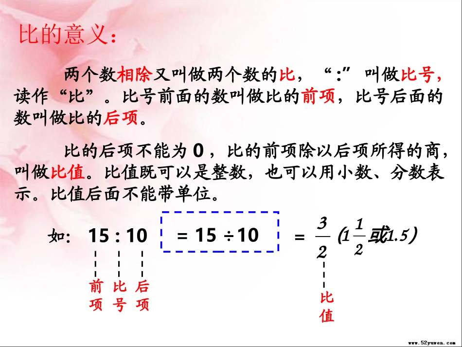 人教版六年级数学下册第六单元第十二课时_比和比例—比_第3页