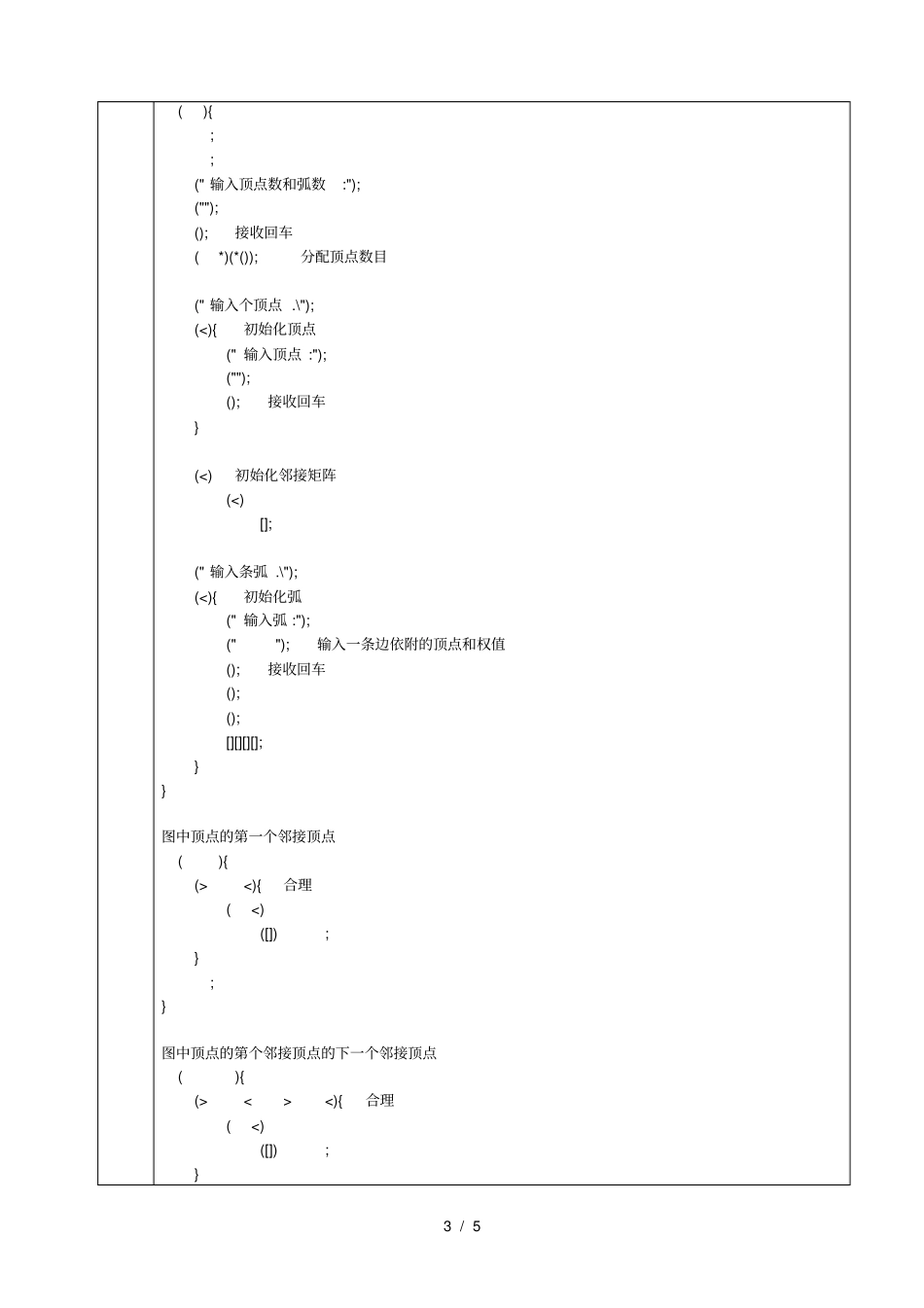 武汉理工大学理学院数学系课程试验报告_第3页