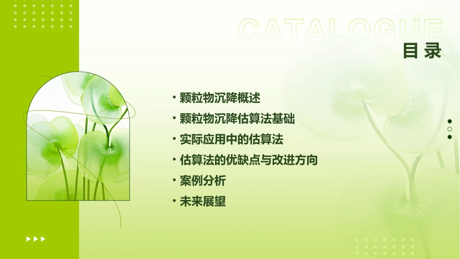 空气中颗粒物沉降估算法课件_第2页