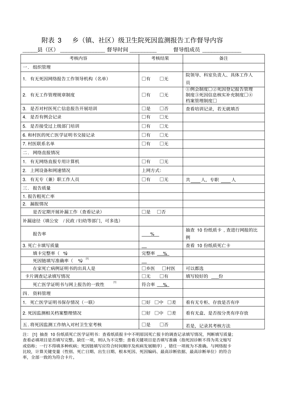 死因监测督导所用表格_第3页