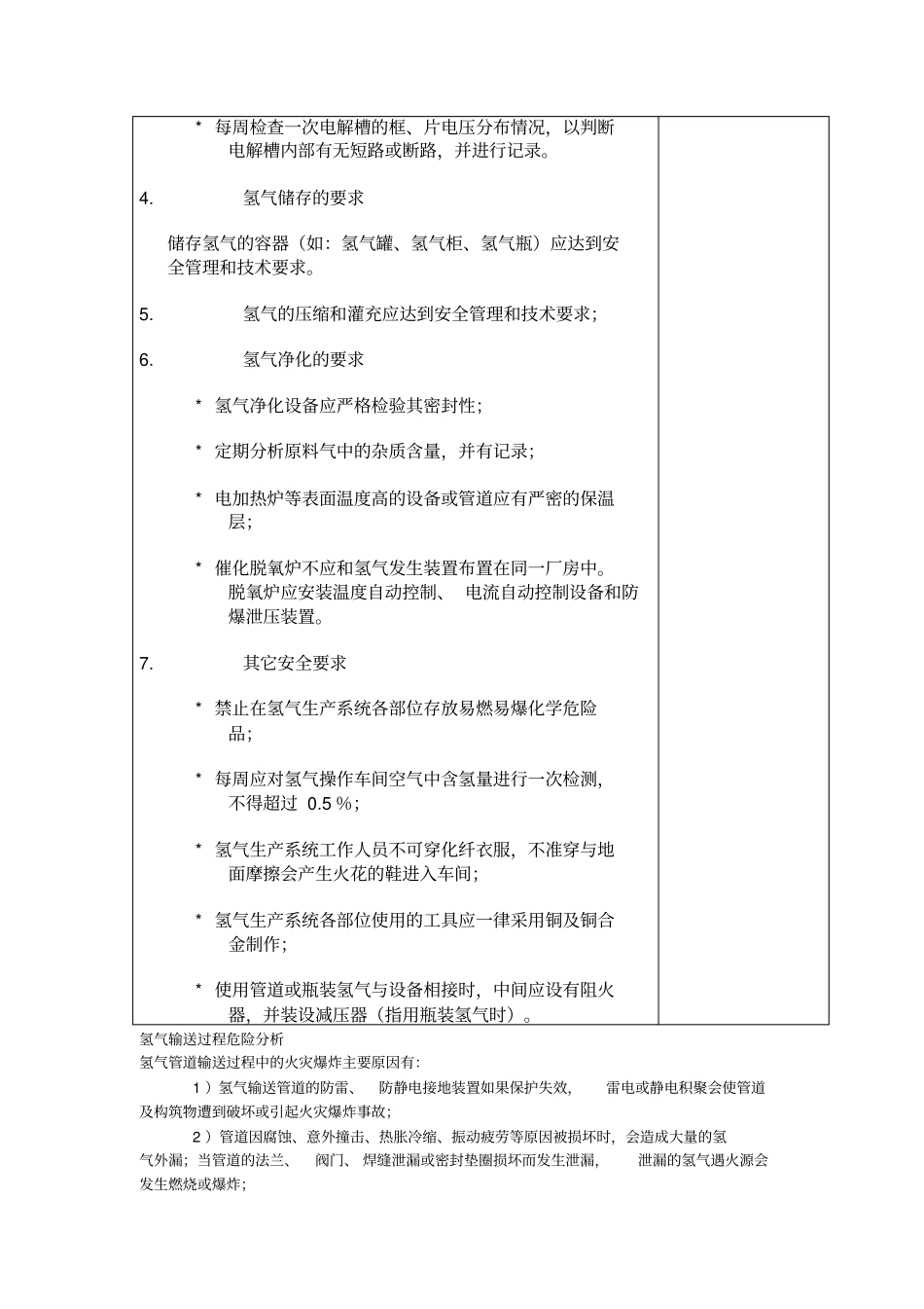 氢气站安全性评价检查表_第2页