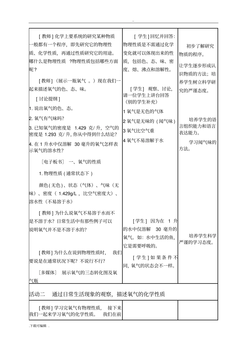 氧气教学设计_第3页