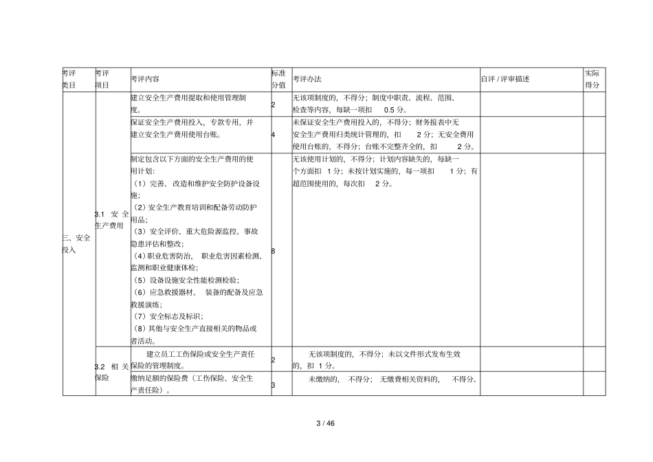 水泥企业安全生产标准化评定标准001_第3页