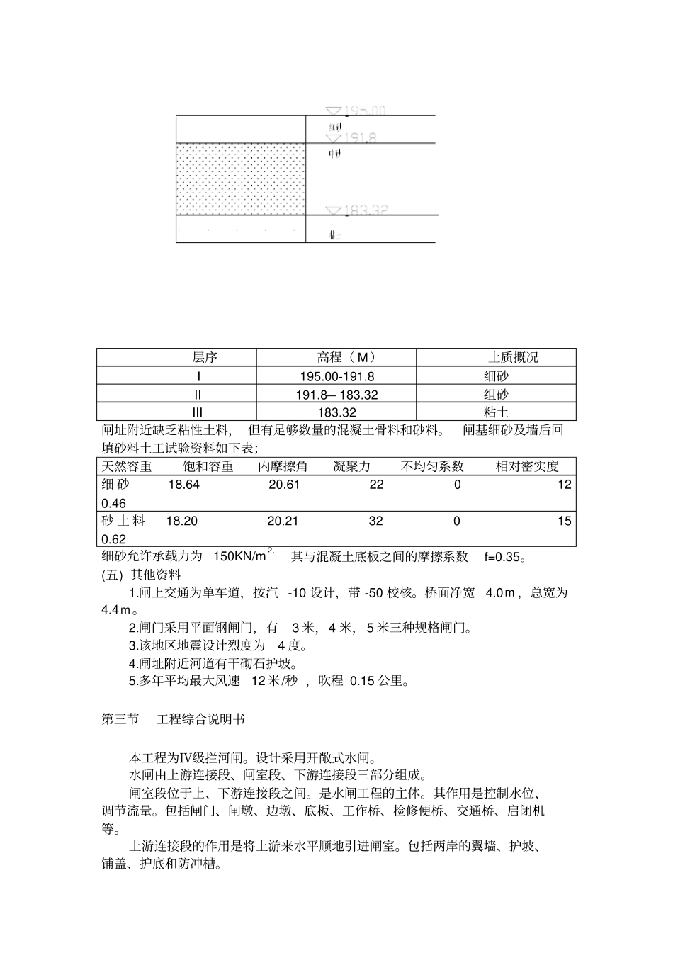水闸课程设计_第2页