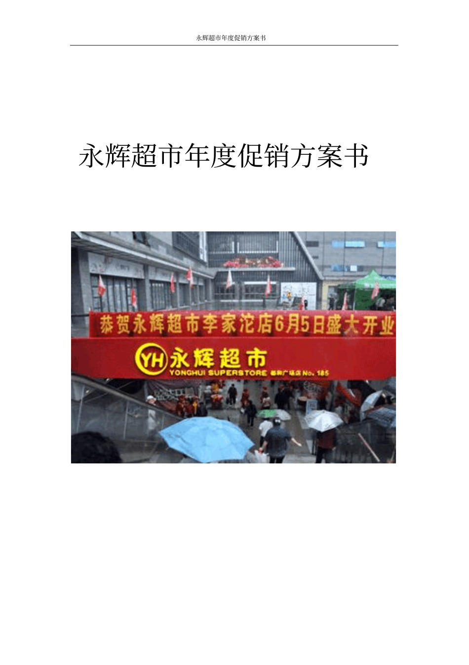 永辉超年促销方案_第1页