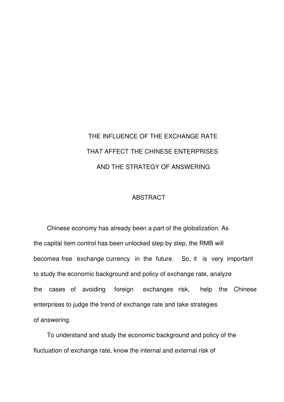 汇率波动对中国企业的影响及策略_第2页