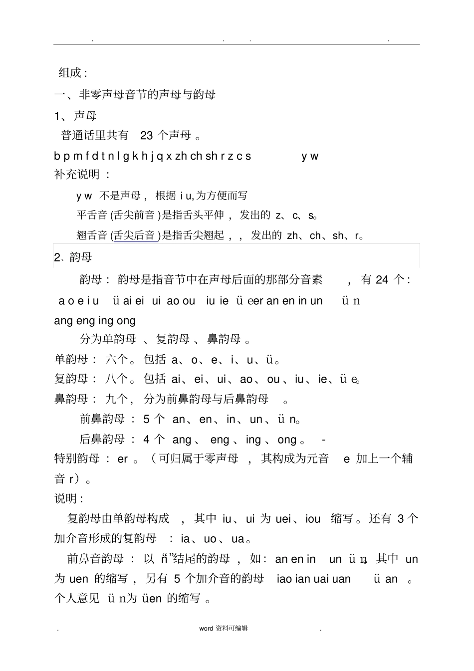 汉语拼音的拼写规律_第2页