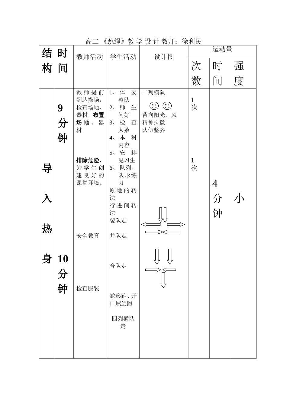 高二《跳绳》教案_第1页