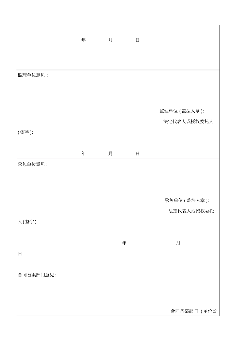 江苏建设工程施工项目部关键岗位人员变更申请表_第3页