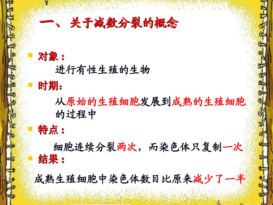 减数分裂和受精作用(高一上课)_第2页