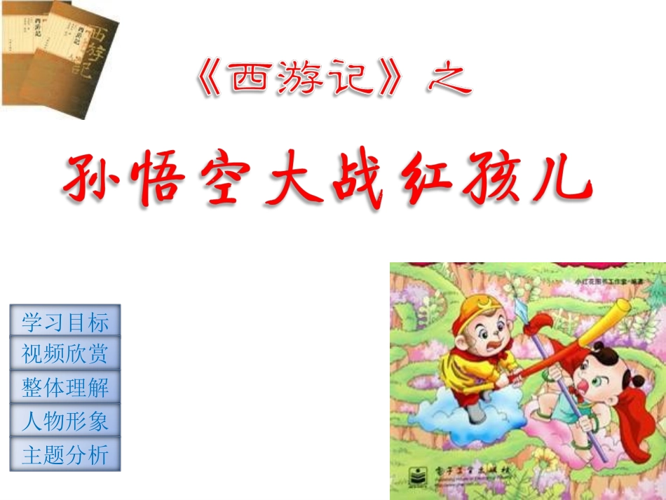《孙悟空大战红孩儿》课件，共24张_第1页