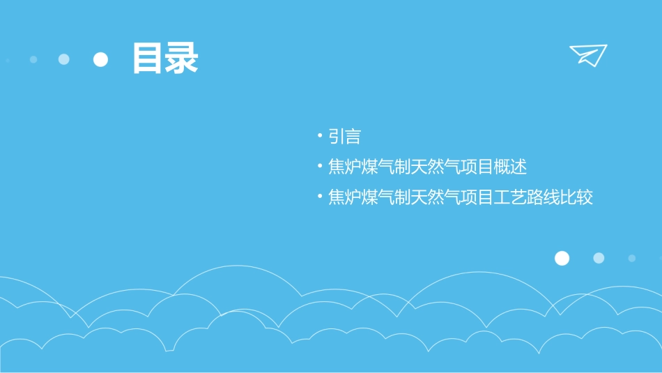 焦炉煤气制天然气项目工艺路线比较课件_第2页