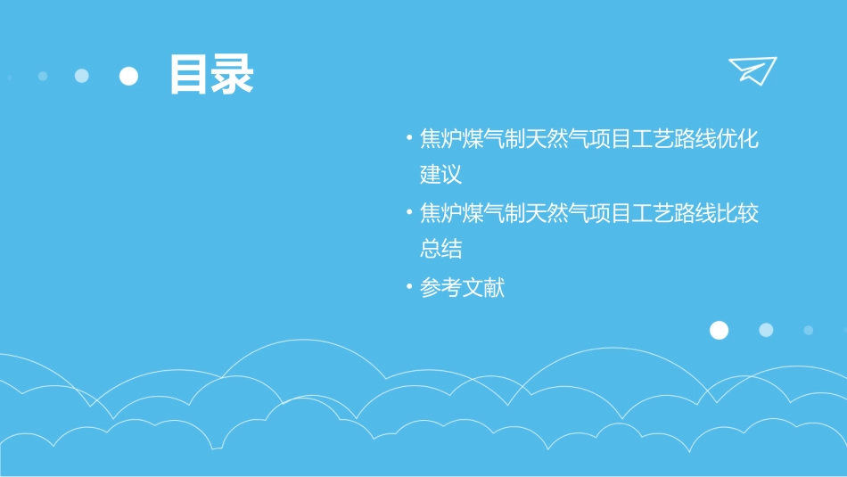 焦炉煤气制天然气项目工艺路线比较课件_第3页